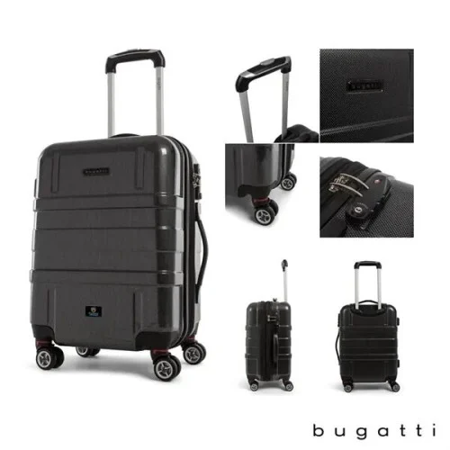 Bugatti Budapest Carry-On Rolling Bag
