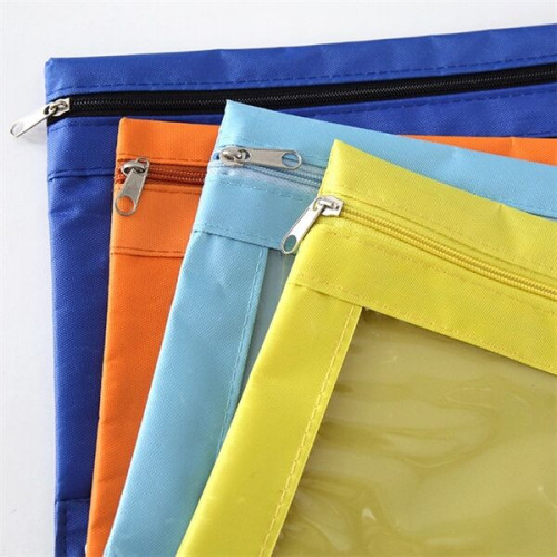 3 Rings Zipper Pencil Pouch