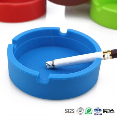 Round Silicone Ashtray