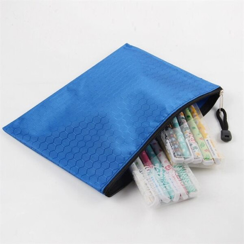 A4 Size Document Holder Zipper Organizer Pouch