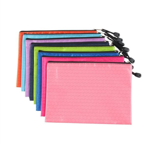 A4 Size Document Holder Zipper Organizer Pouch