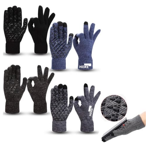 Stretch Knitted Touchscreen Gloves
