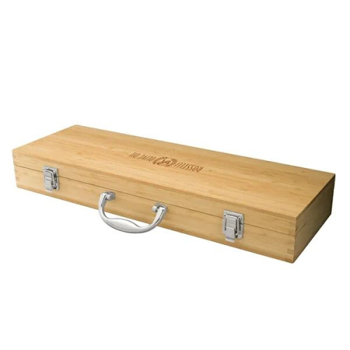 Cleveland 5-Piece Bamboo BBQ Set