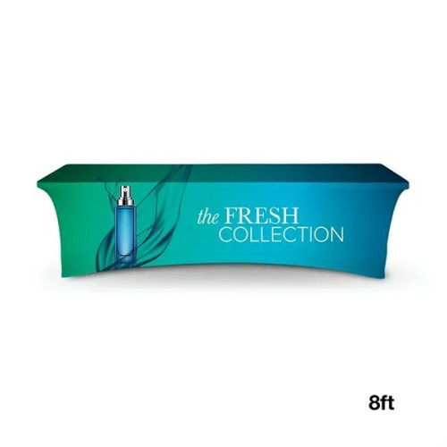DisplaySplash 8' Stretch Table Cover