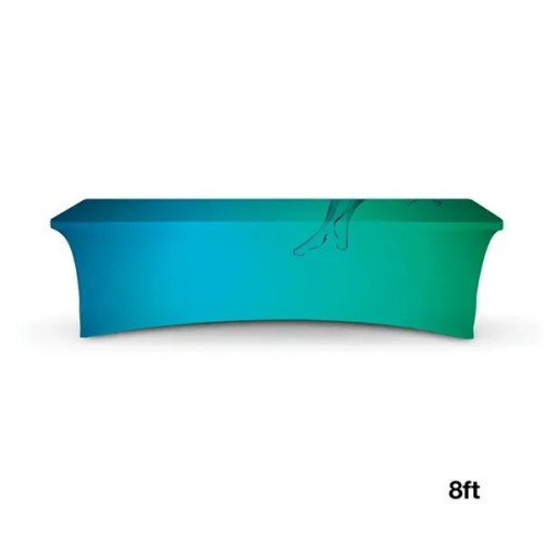DisplaySplash 8' Stretch Table Cover