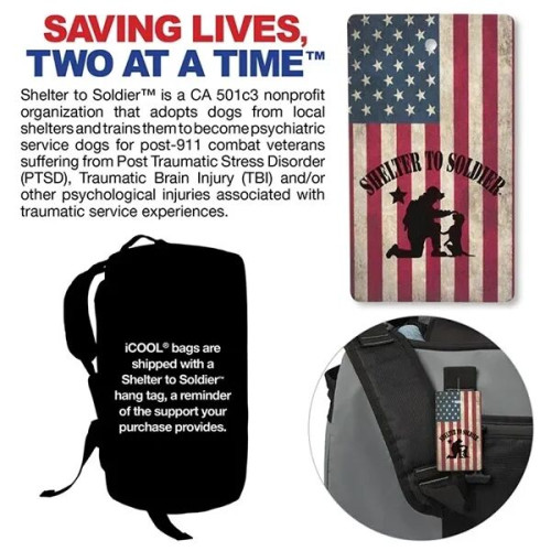 iCOOL Pinecrest 45L Convertible Duffel Backpack