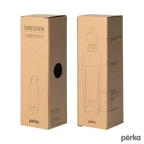 Perka® Dresden 18 oz. Double Wall, Stainless Steel Water ...