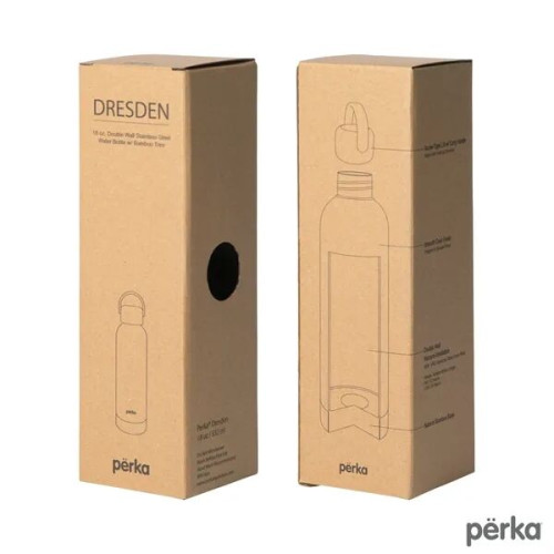 Perka® Dresden 18 oz. Double Wall, Stainless Steel Water ...