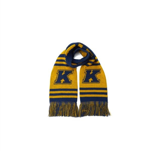 100% Acrylic Knitted Woven Scarf W/ Tassel