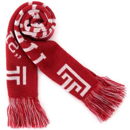 100% Acrylic Knitted Woven Scarf W/ Tassel