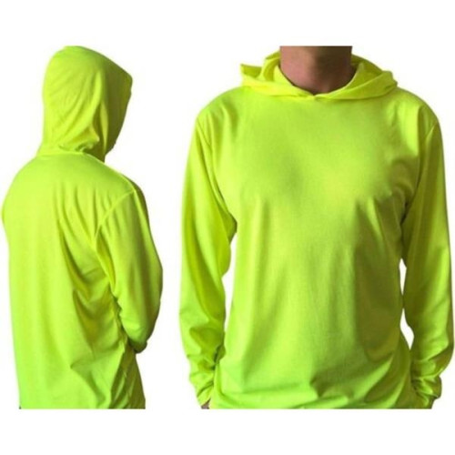 High Vis Non-ANSI Breathable Safety Hoodie T-Shirt