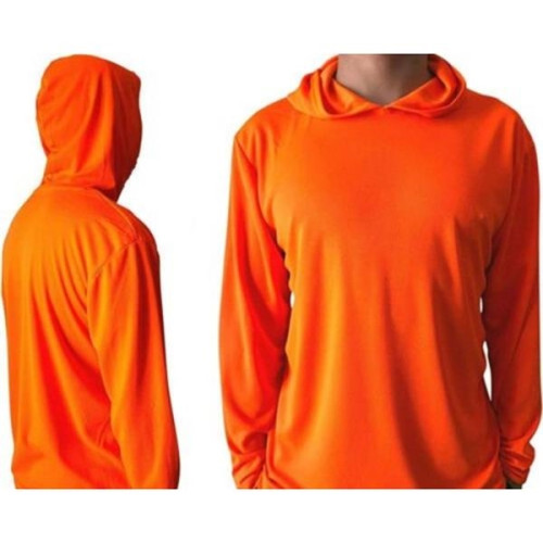 High Vis Non-ANSI Breathable Safety Hoodie T-Shirt