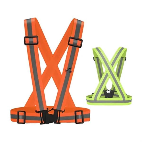 Adjustable Reflective Safety Running Hi Vis Cross Belt