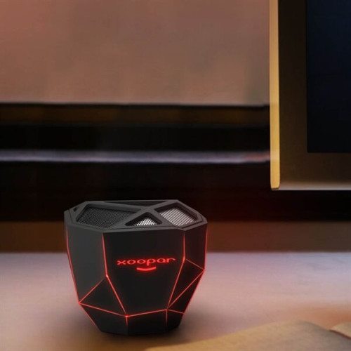 Xoopar Geo Speaker Desktop Skeletal-Lighted Wireless Speaker