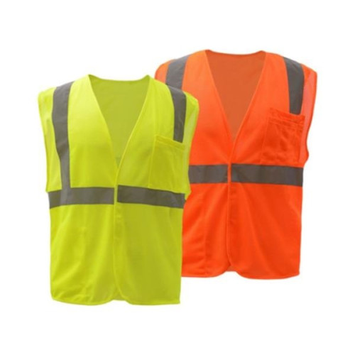 High Viz Reflective Mesh Safety Vest With Pocket