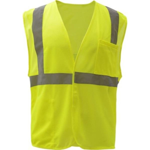 High Viz Reflective Mesh Safety Vest With Pocket