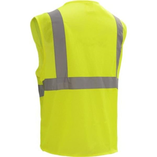 High Viz Reflective Mesh Safety Vest With Pocket