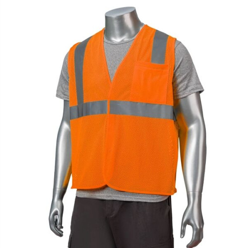 High Viz Reflective Mesh Safety Vest With Pocket