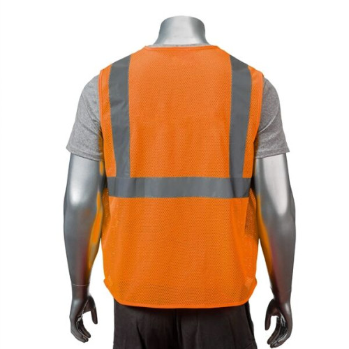 High Viz Reflective Mesh Safety Vest With Pocket