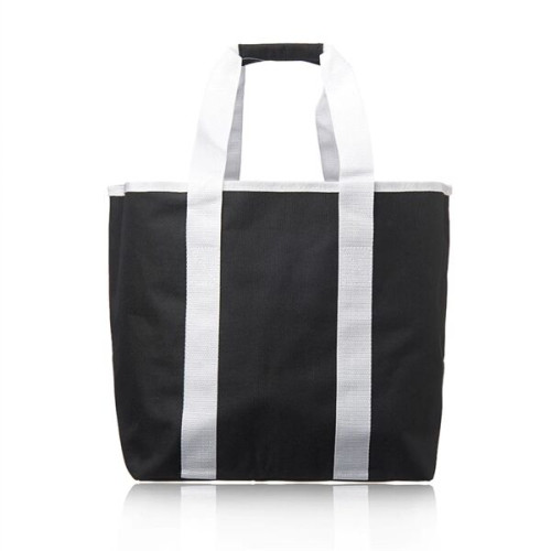 Large Polyester Shopping Tote Bag W/ Handles
