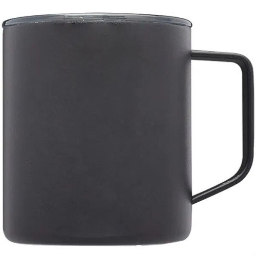 13.5 Oz Double Wall Color Coated Travel Mugs W/ Handles