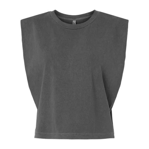 American Apparel Women's Garment-Dyed Heavyweight Muscle Tee