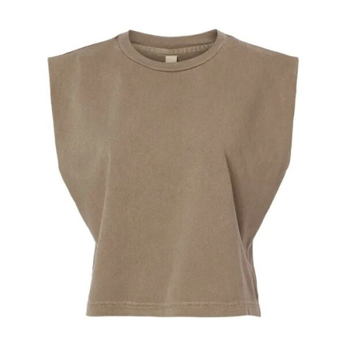 American Apparel Women's Garment-Dyed Heavyweight Muscle Tee