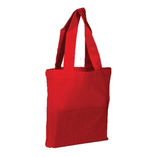 7 Oz. Cotton Canvas Tote Bag with Bottom Gusset (11"X 13")