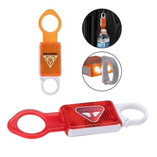 Pixie 4-in-1 Reflective Bottle Holder w/ Carabiner