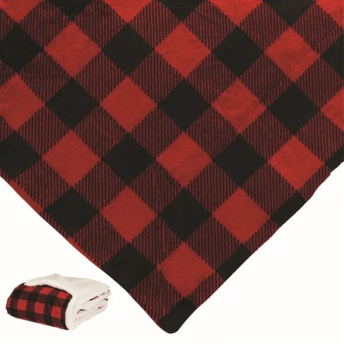Brookline Micro Mink Sherpa Blanket