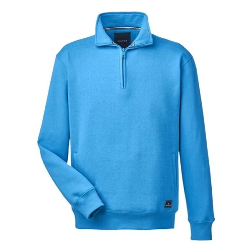 Nautica Men's Anchor Fleece Quarter-Zip Pullover