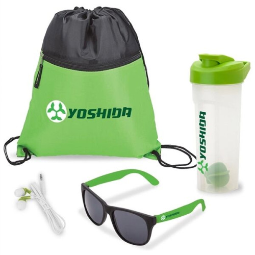 Athletic 4-Piece Fitness Gift Set