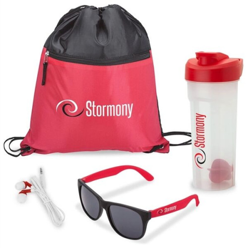 Athletic 4-Piece Fitness Gift Set