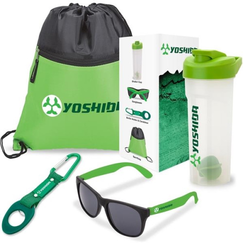 Athletic 4-Piece Fitness Gift Set