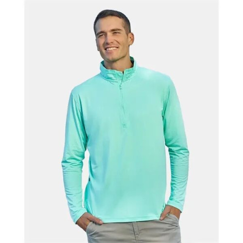Nautica Men's Saltwater Quarter-Zip Pullover