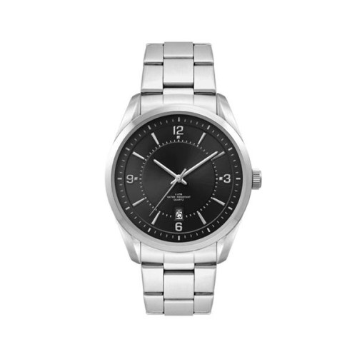 Men's Black Dial 42mm Metal Case Men's Black Dial 42mm Me...