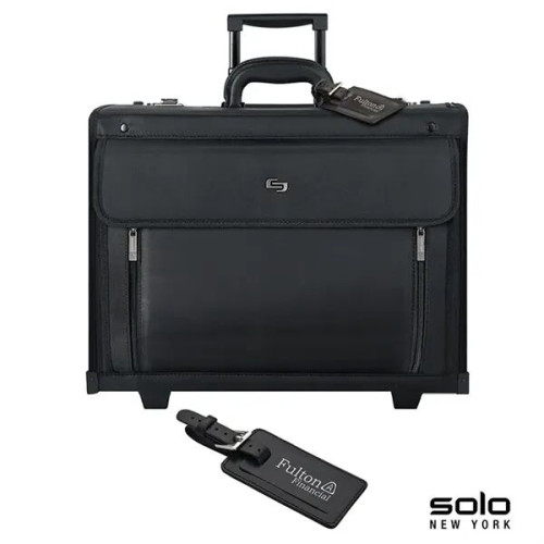 Solo New York Herald Rolling Catalog Hard Case