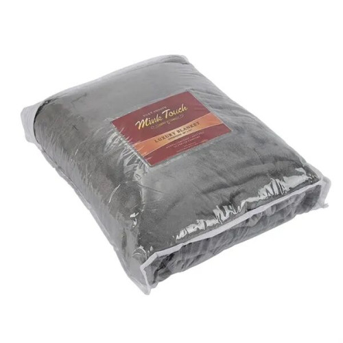 Montreal 60" x 72" Mink Touch Luxury Blanket