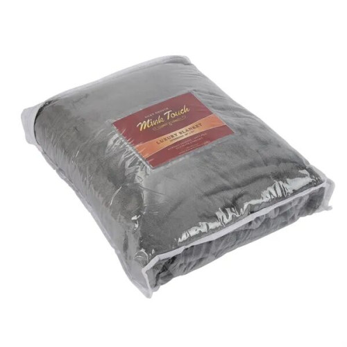 Montreal 60" x 72" Mink Touch Luxury Blanket