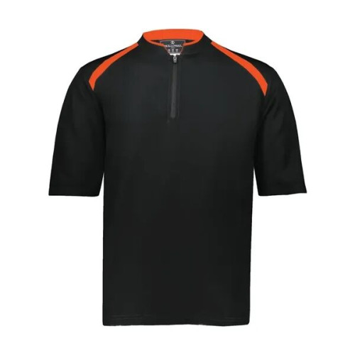 Holloway Men's Clubhouse Short Sleeve Quarter-Zip Pullover
