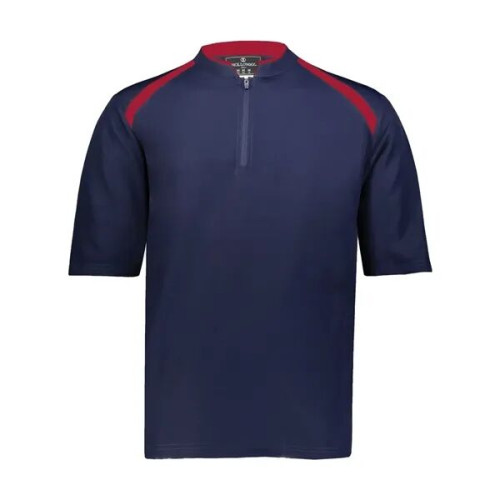 Holloway Men's Clubhouse Short Sleeve Quarter-Zip Pullover