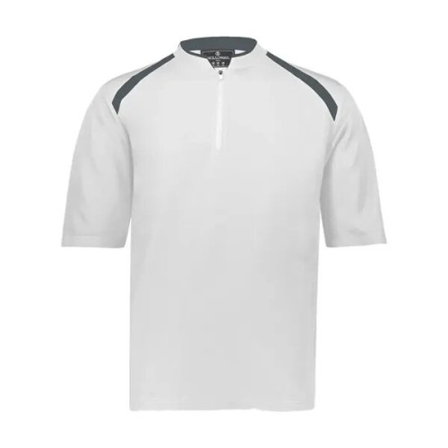 Holloway Men's Clubhouse Short Sleeve Quarter-Zip Pullover