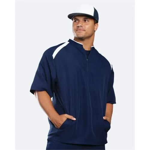 Holloway Men's Clubhouse Short Sleeve Quarter-Zip Pullover