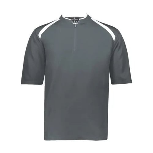 Holloway Men's Clubhouse Short Sleeve Quarter-Zip Pullover