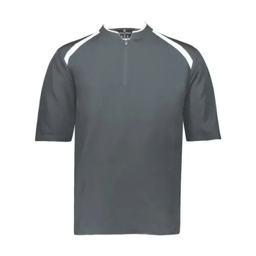 Holloway Men's Clubhouse Short Sleeve Quarter-Zip Pullover