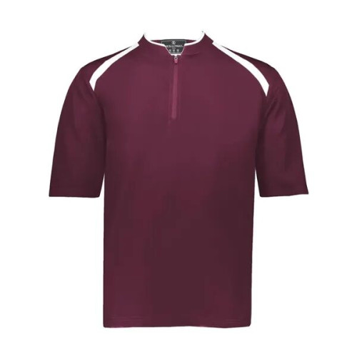 Holloway Men's Clubhouse Short Sleeve Quarter-Zip Pullover