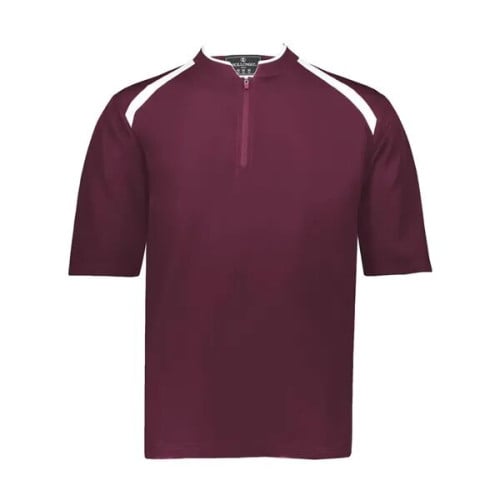 Holloway Men's Clubhouse Short Sleeve Quarter-Zip Pullover