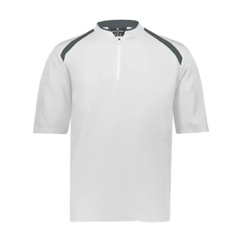 Holloway Men's Clubhouse Short Sleeve Quarter-Zip Pullover