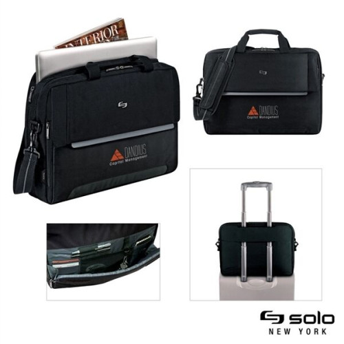 Solo New York Chrysler Briefcase