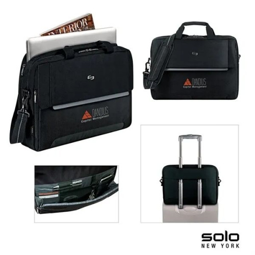 Solo New York Chrysler Briefcase